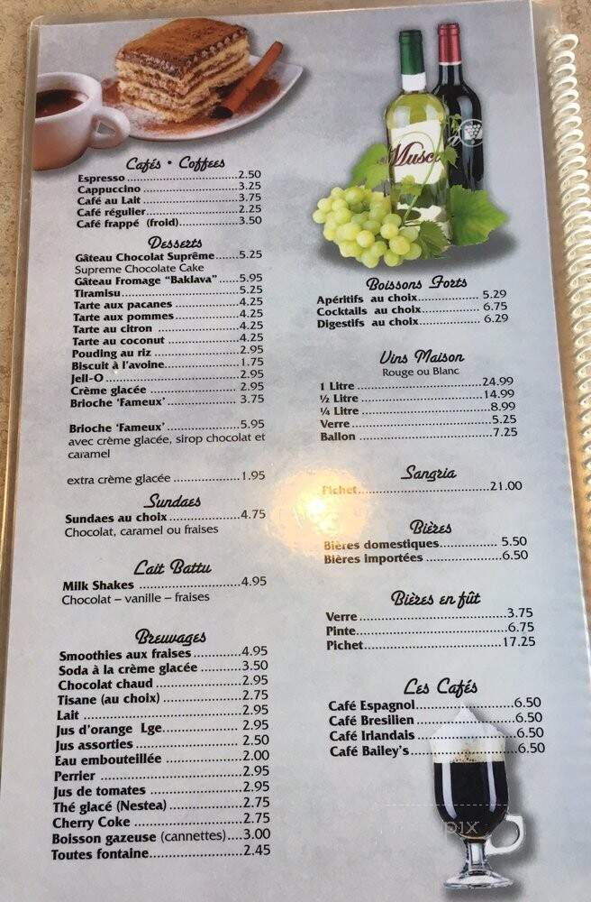 Fameux Viande Fumee Et Charcuterie - Montreal, QC menu_pic