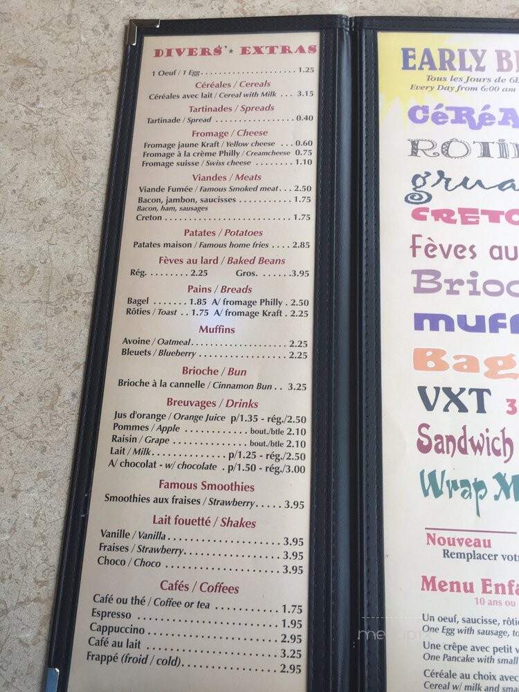 Fameux Viande Fumee Et Charcuterie - Montreal, QC menu_pic