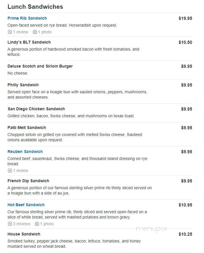 Scotch & Sirloin - Wichita, KS menu_pic
