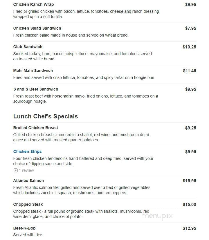 Scotch & Sirloin - Wichita, KS menu_pic