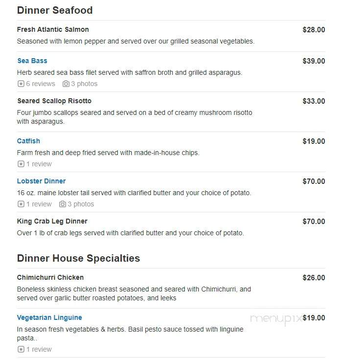 Scotch & Sirloin - Wichita, KS menu_pic