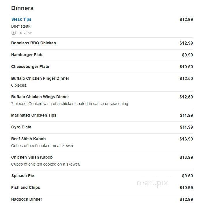 Newton Center Town Pizza - Newton, MA menu_pic