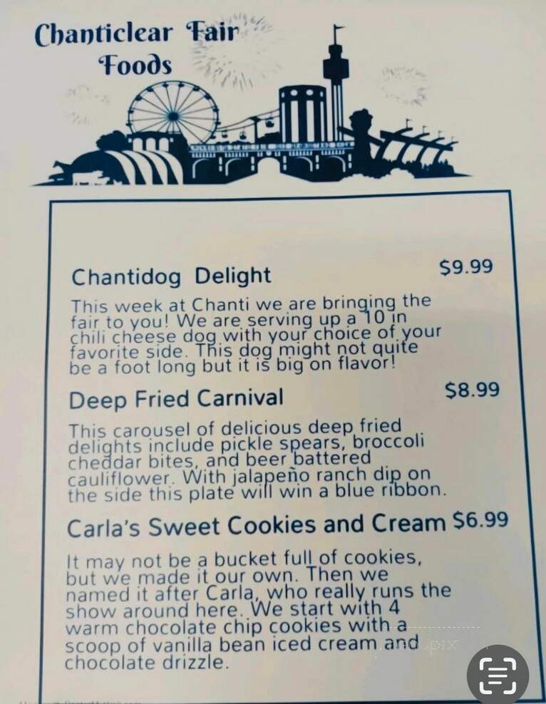 Chanticlear Pizza Grill - Coon Rapids, MN menu_pic