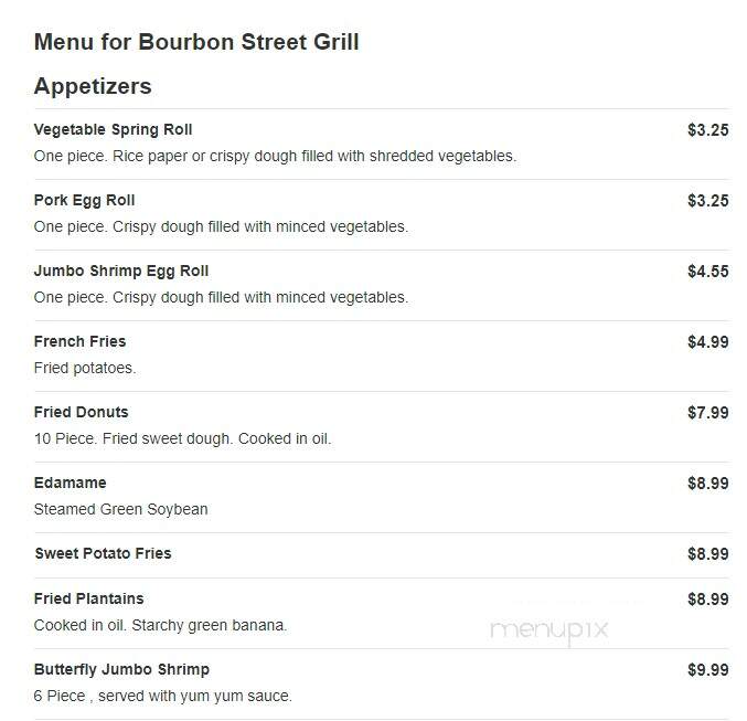 Bourbon Street Grill - Glen Allen, VA