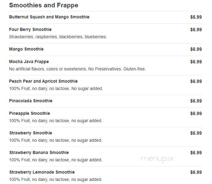Bourbon Street Grill - Glen Allen, VA menu_pic