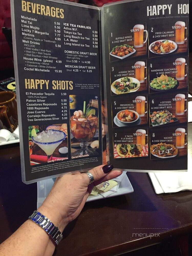 El Pescador - West Covina, CA menu_pic