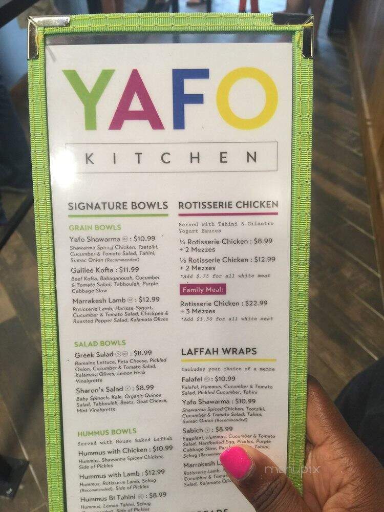 Yafo Kitchen - Charlotte, NC