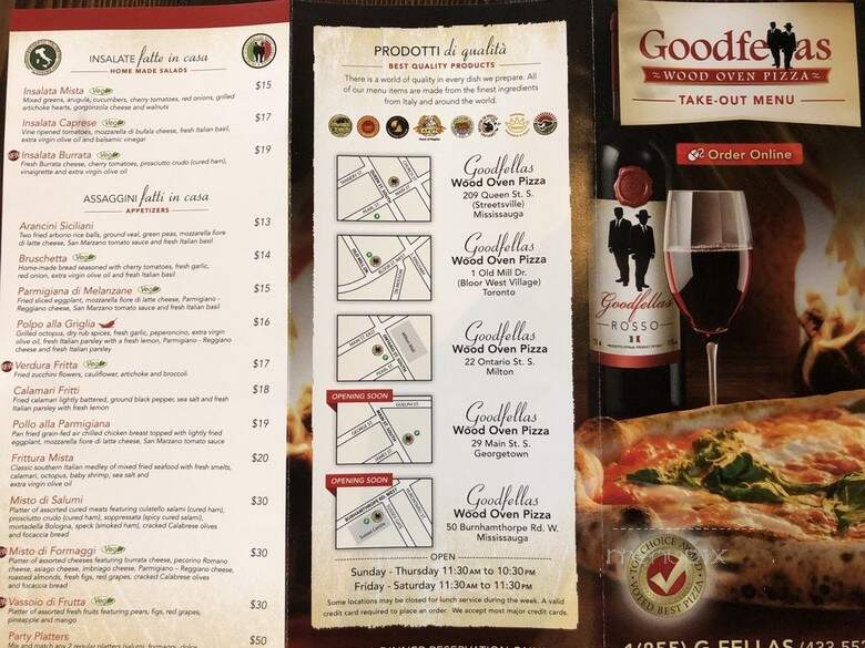 Goodfellas Pizza - Georgetown, ON