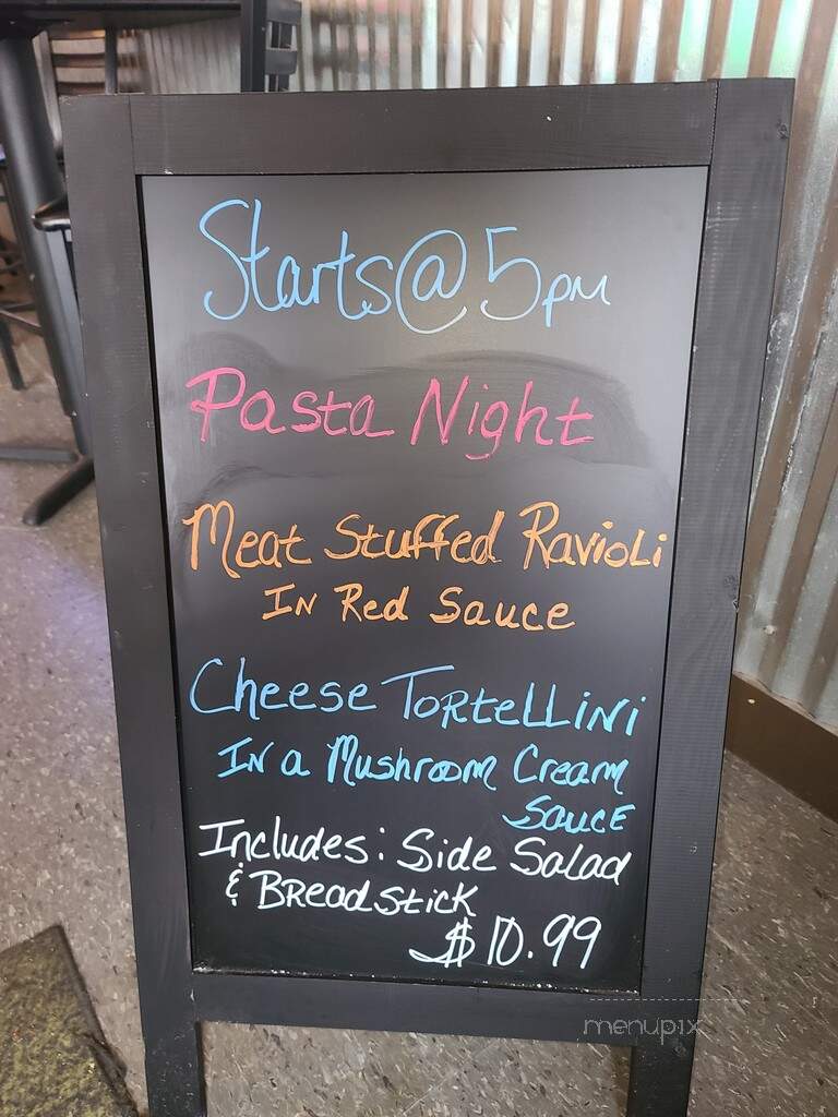 Shooters Saloon - Elsberry, MO menu_pic