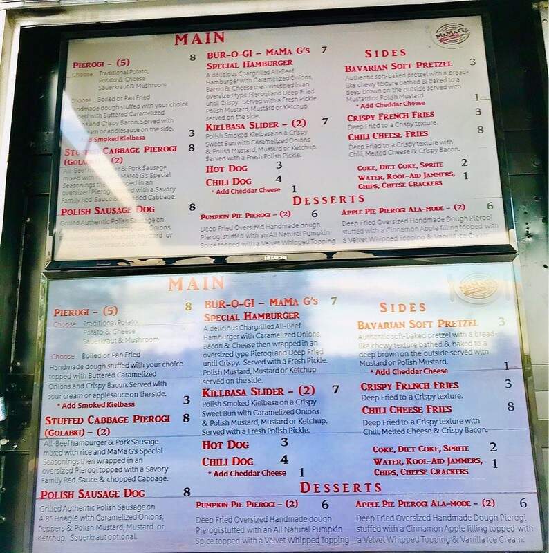 Mama G's Pierogi - Zephyrhills, FL menu_pic