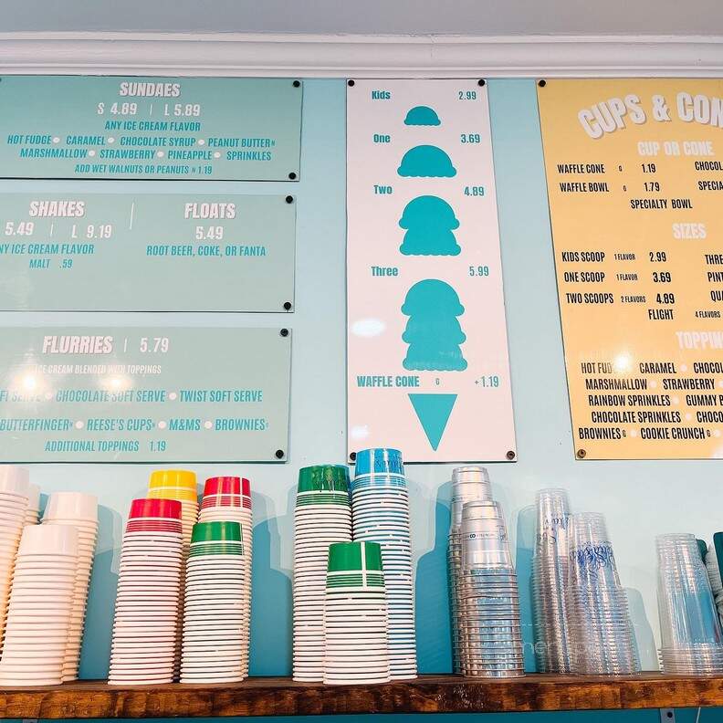 Stella's Homemade Ice Cream - Murrells Inlet, SC menu_pic