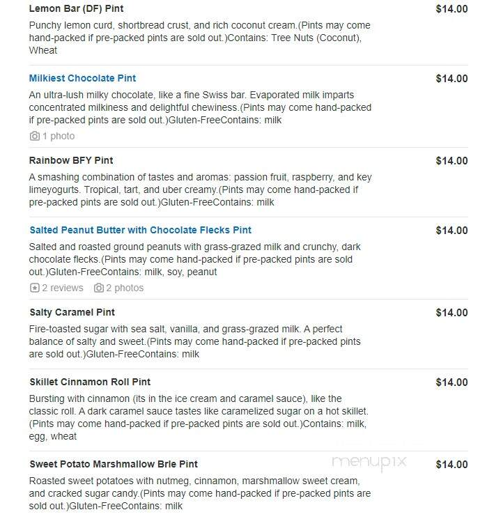 Jeni's Splendid Ice Creams - Greenville, SC menu_pic