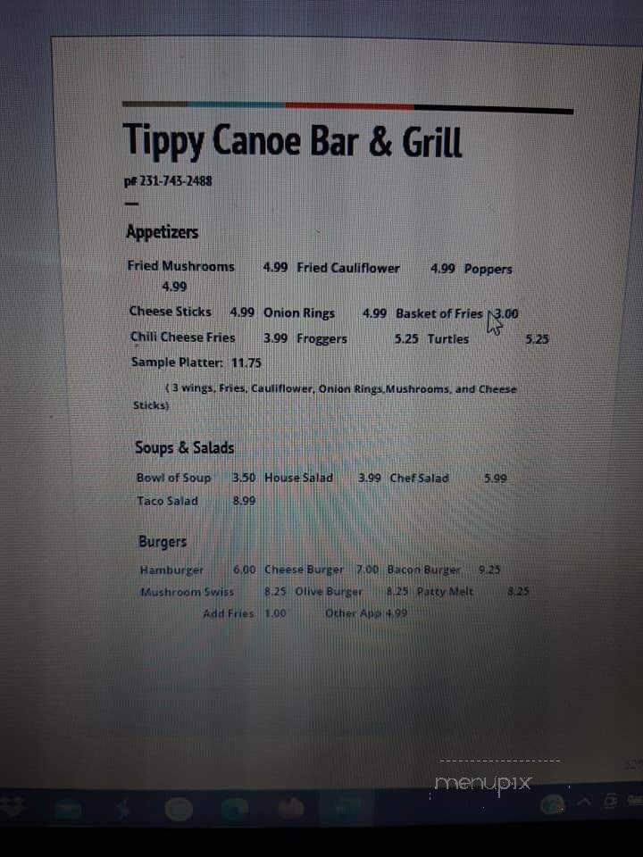 Tippy Canoe - Harrison, MI