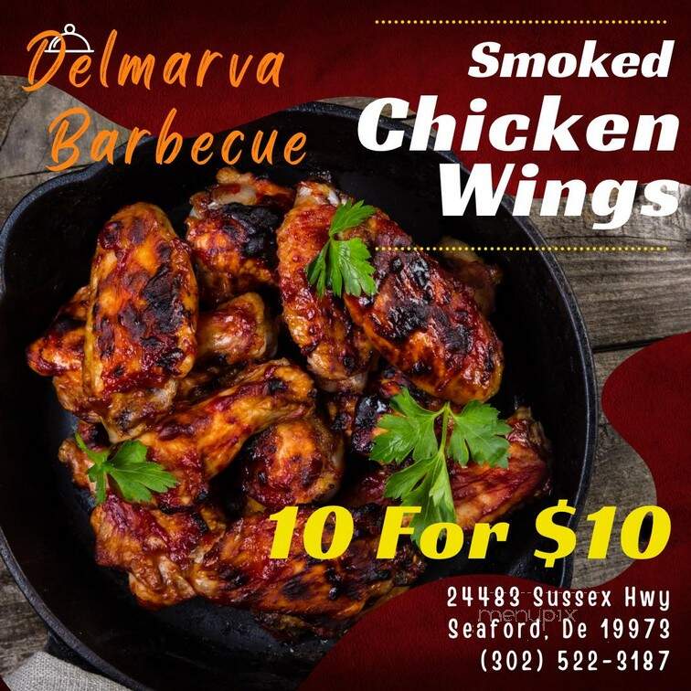 Delmarva Barbeque - Seaford, DE menu_pic