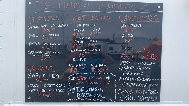 Delmarva Barbeque - Seaford, DE menu_pic