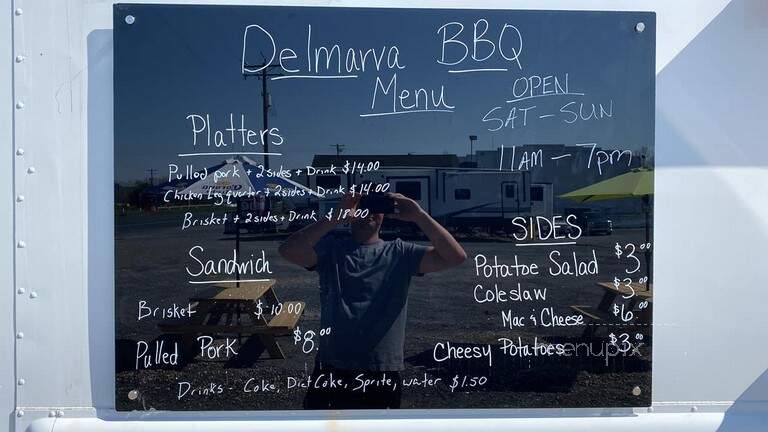 Delmarva Barbeque - Seaford, DE menu_pic