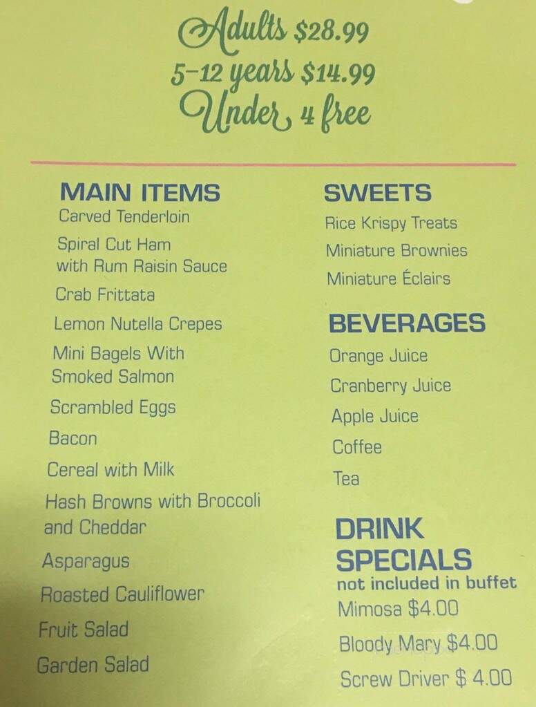 Mulligan's Grill and Pub - College Park, MD menu_pic