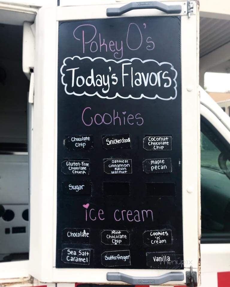 Pokey O's Cookies & Ice Cream - Waco, TX menu_pic