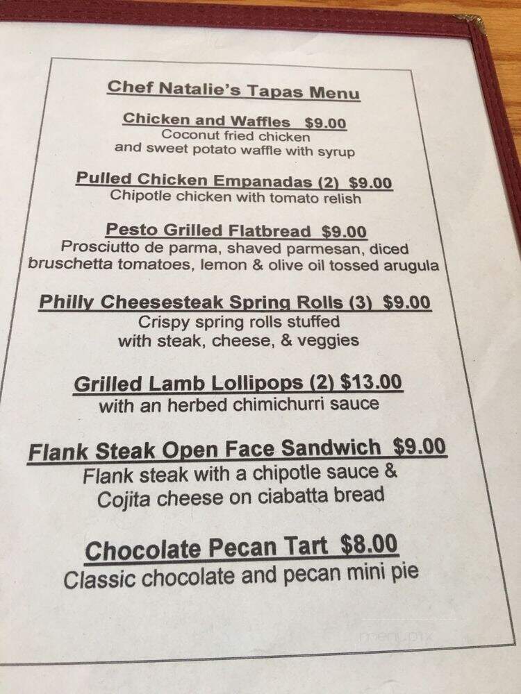 Casanel Vineyards - Leesburg, VA menu_pic