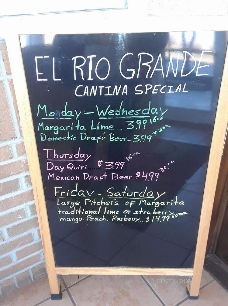 Rio Grande - Independence, KY menu_pic