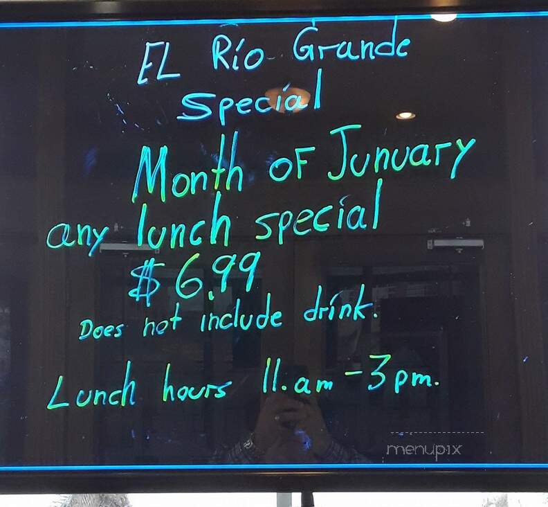 Rio Grande - Independence, KY menu_pic