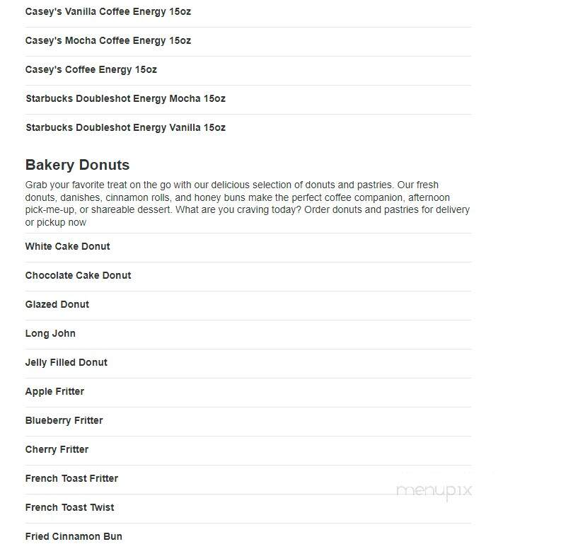 Caseys Carry Out Pizza - Abingdon, IL menu_pic