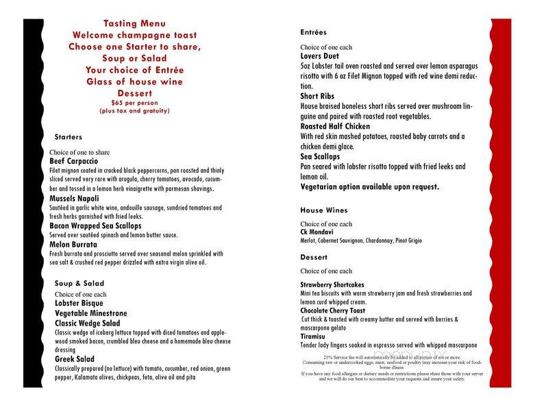 Redz - Mount Laurel, NJ menu_pic