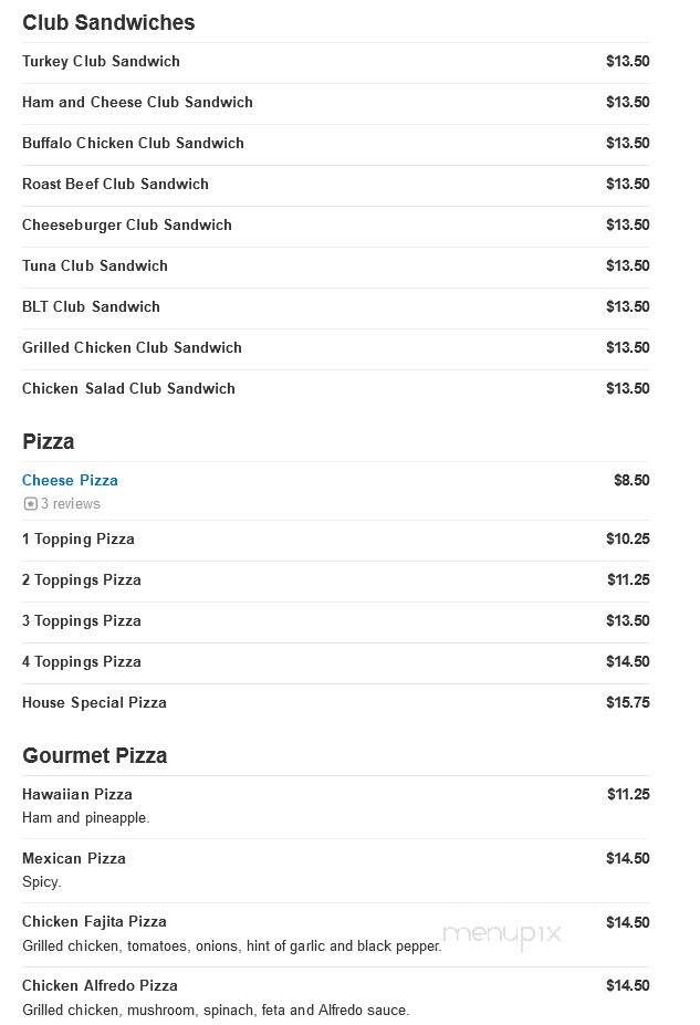 Prattville Pizza & Restaurant - Chelsea, MA