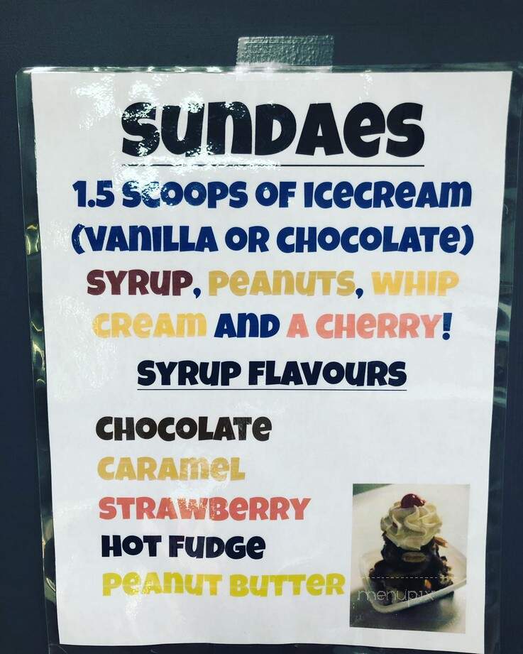 Cravings - Goderich, ON menu_pic