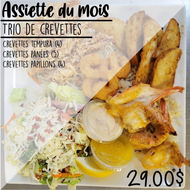 Restaurant Le Nocturne - Saint-Raymond, QC menu_pic