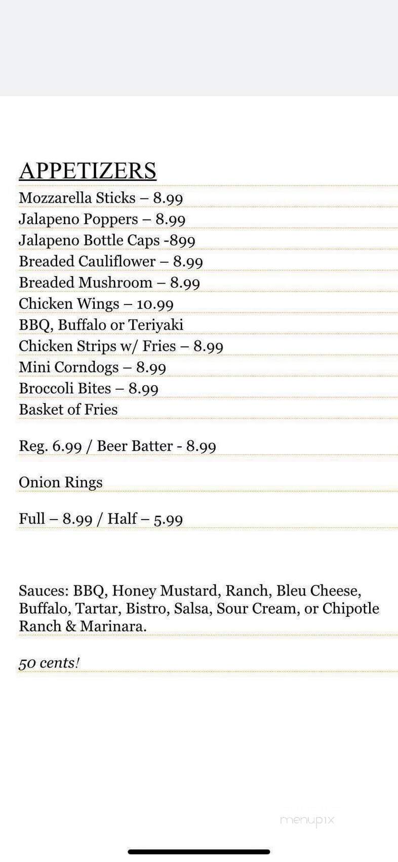 Earthwood Inn Motel - Two Harbors, MN menu_pic