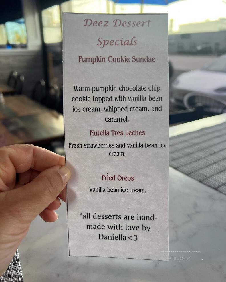 Carmela's Pizza - Massapequa, NY menu_pic