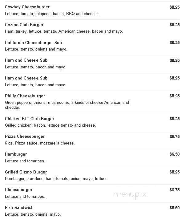 Carini Pizza - Mahanoy City, PA menu_pic