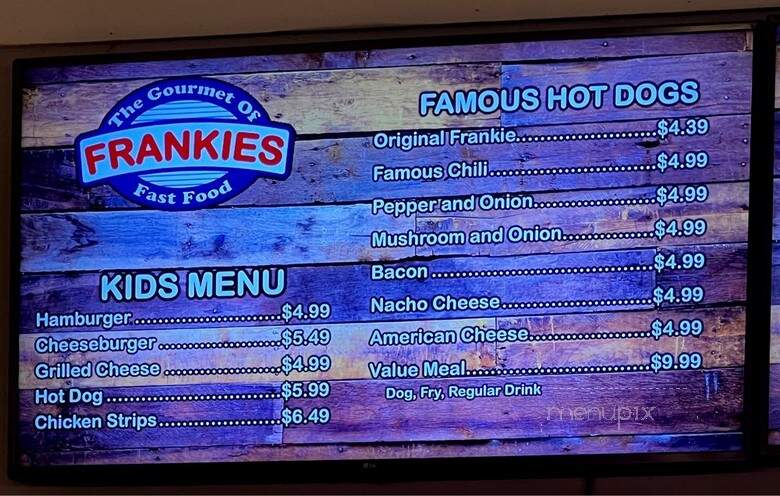 Frankie's Of Bristol - Plainville, CT menu_pic