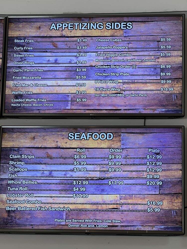Frankie's Of Bristol - Plainville, CT menu_pic