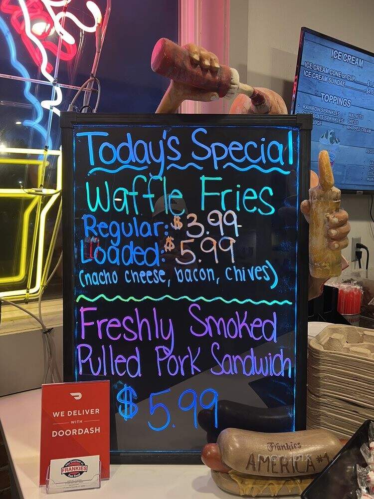 Frankie's Of Bristol - Plainville, CT menu_pic