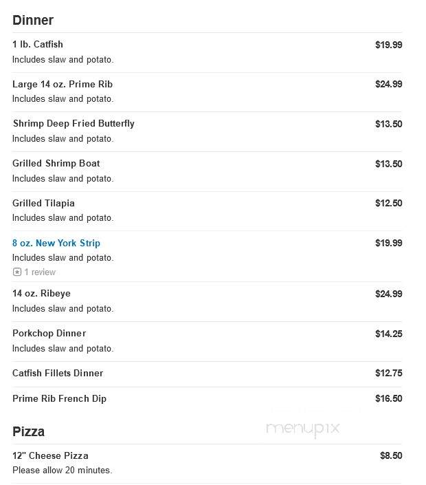 Hill Top Grill - Creve Coeur, IL menu_pic
