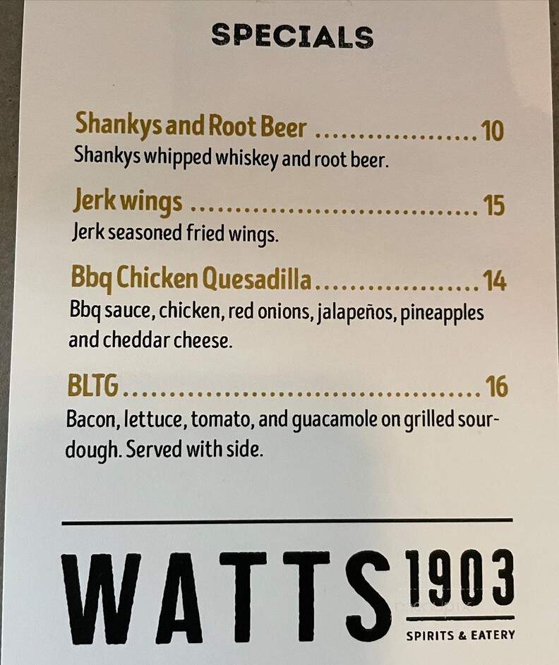 Watts 1903 - Spokane, WA