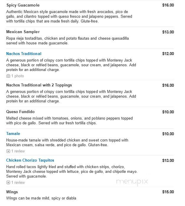 Sol Restaurant - Woodcliff Lake, NJ menu_pic
