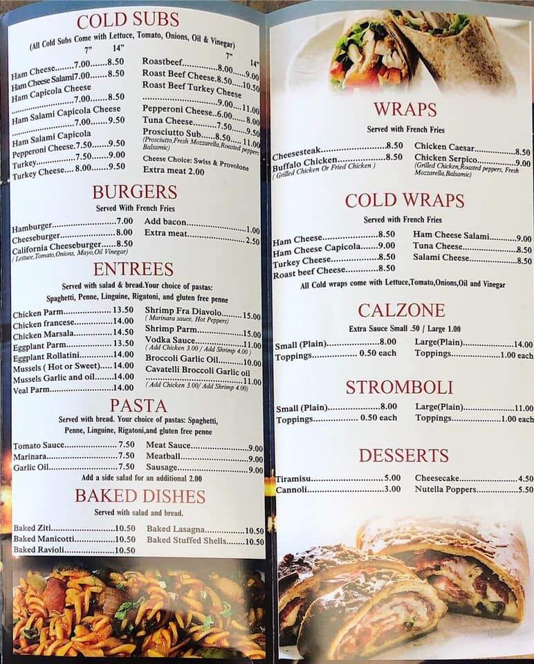 Serpico's - Brick Township, NJ menu_pic