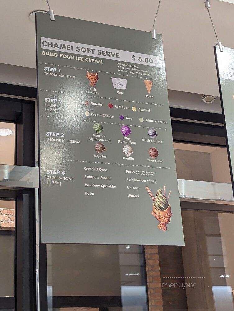 Chamei Matcha - Bellevue, WA menu_pic
