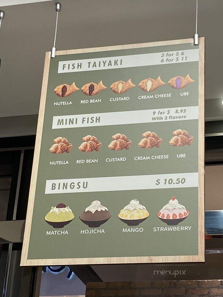Chamei Matcha - Bellevue, WA menu_pic