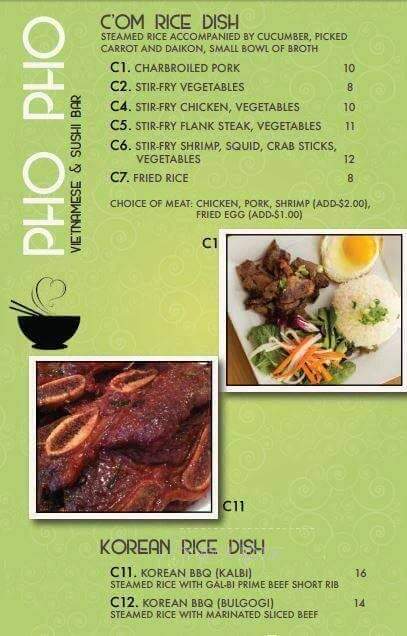 Pho Pho at Pizitz - Birmingham, AL menu_pic