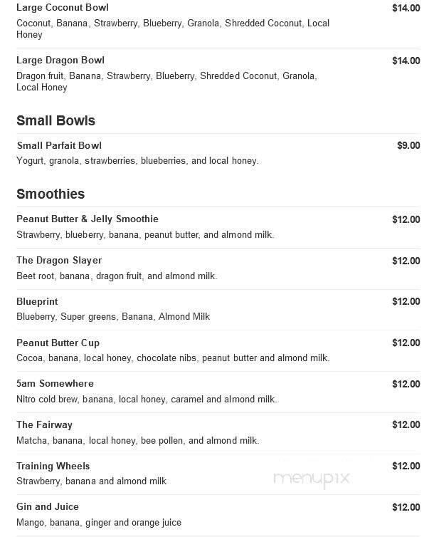 Roots Smoothie & Juice Bar - Hendersonville, NC menu_pic