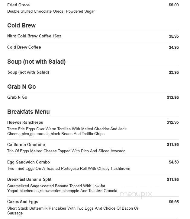 The Side Plate - West Haven, CT menu_pic
