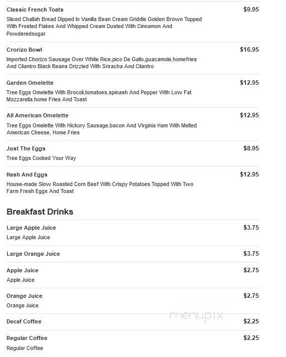 The Side Plate - West Haven, CT menu_pic