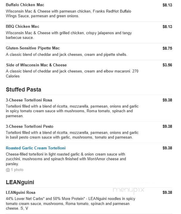 Noodles & Company - Mentor, OH menu_pic