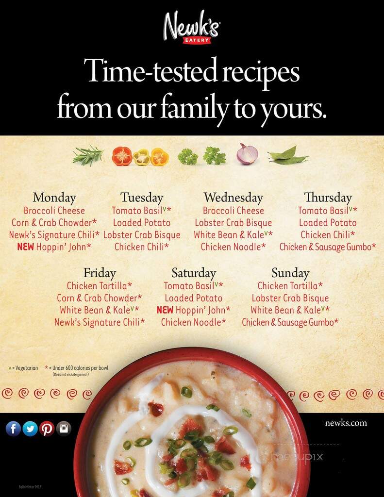 Newk's Eatery - Fayetteville, AR menu_pic