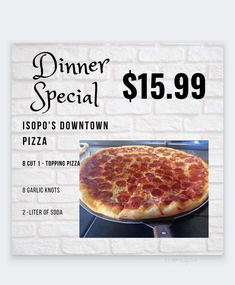 Isopo's Downtown Pizza - Schenectady, NY
