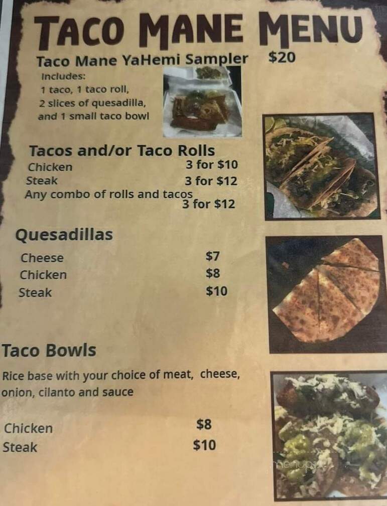 Turtle Tap - Beloit, WI menu_pic